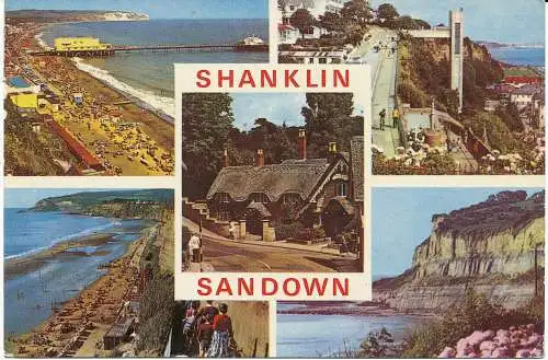 PC06339 Shanklin. Sandown. Multi-View. 1968