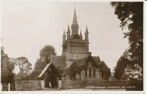 PC07887 Whippingham Church. I.W. Bay. Nr. D 570. RP