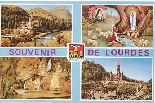 PC11098 Souvenir de Lourdes. Multi-View. Hrsg. A. Süß. Nr. 263B