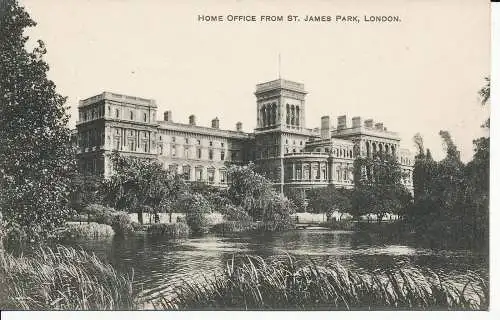 PC05834 Home Office aus St. James Park. London. W.E.M.W. Postkarte