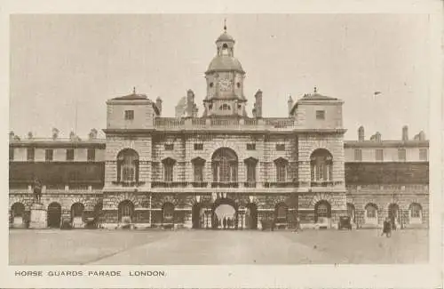 PC08420 Horse Guards Parade. London. D. F. und S