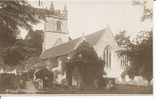 PC07952 St. Marys Chiddingstone. Wels. RP