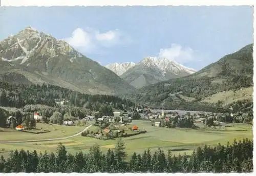 PC11304 Kurort Igls 900m gegen Serles und Habicht. Tirol. Monopol Kunstverlag S