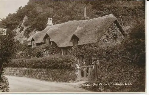 PC08047 Old Maids Cottage. Lee. Nr. 465. RP