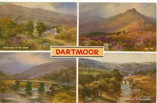 PC11787 Dartmoor. Multi-View. Valentinstag. Nr. A 2437