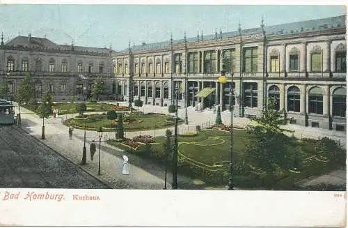 PC11339 Bad Homburg. Kurhaus. Hermann Ludewig. 1904