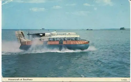 PC06225 Hovercraft in Southsea. 1978