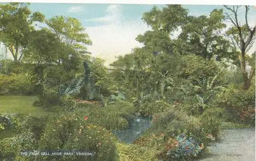 PC11574 The Palm Dell. Hyde Park. London. G.D. und L