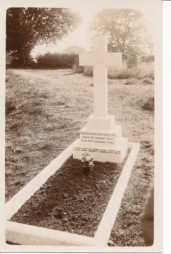 PC07929 Sarah Adelaide Coucer Grave