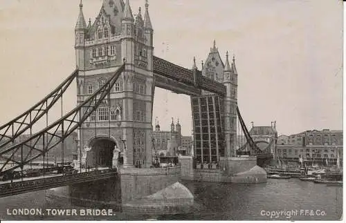 PC05840 London. Turmbrücke. F.F. und Co