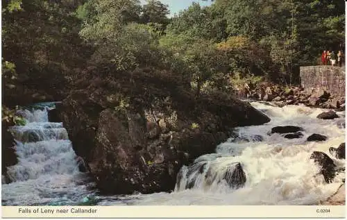 PC06175 Falls of Leny. nr. Callander. Dennis Postkarte