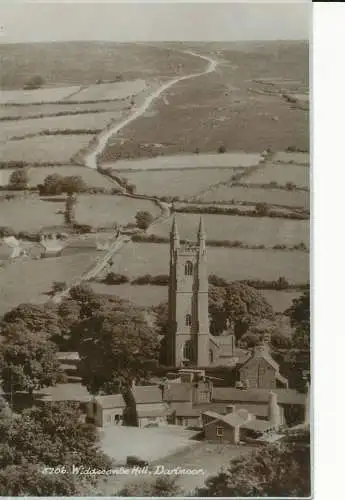 PC07988 Widdecombe Hill. Dartmoor. Sweetman. Sonnenschein. Nr. 5206. RP