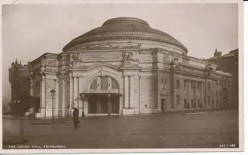 PC07899 The Usher Hall. Edinburgh. Zuverlässig. RP