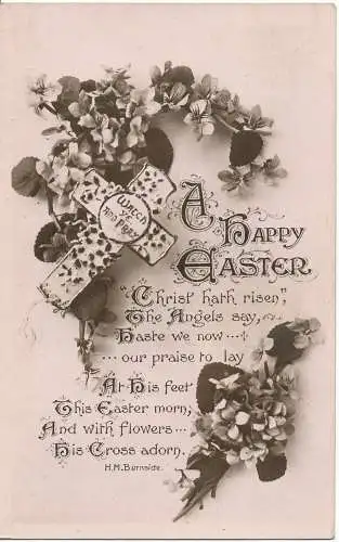 PC11608 Frohe Ostern. W. und K. Nr. 4024. D