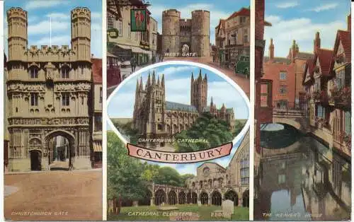 PC06325 Canterbury. Multi-View. 1963. Valentinstag