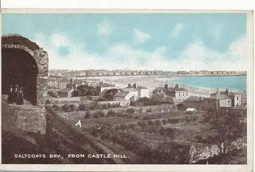 PC11613 Saltcoats Bay. Von Castle Hill