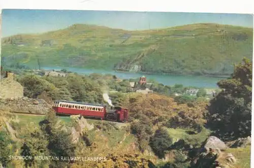 PC11359 Snowdon Mountain Railway. Llanberis. Lachs 1462