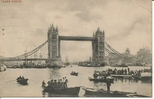 PC05805 Turmbrücke. London. 1906