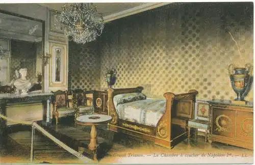 PC10995 Versailles. Das große Trianon. Napoleons Schlafzimmer. LL. Nr. 18