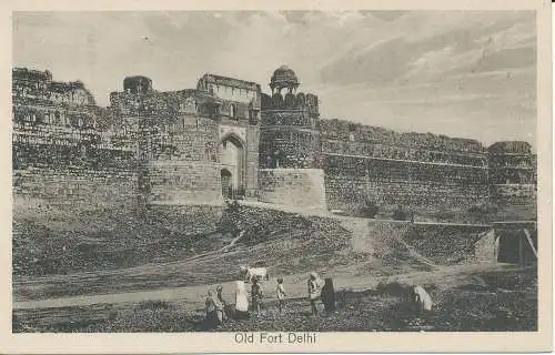 PC08998 Altes Fort Delhi. Lal Chand