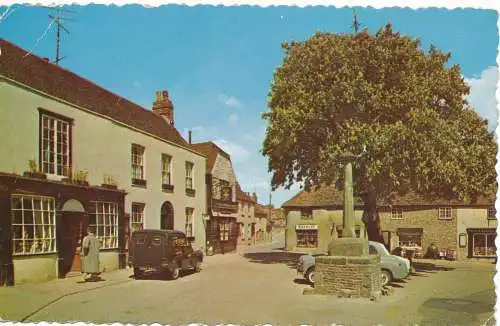 PC11798 Das Marktkreuz. Alfriston. Sussex. Schuhschmied und Etheridge. Nr. 441