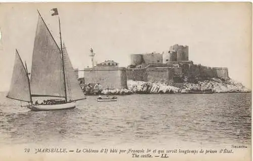 PC10404 Marseille. Das Schloss. Levy Fils. Ausgewählt. Nr. 72