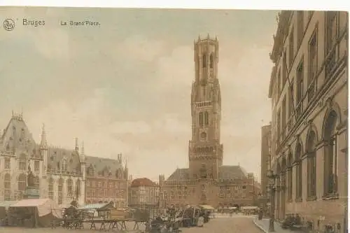 PC09391 Brügge. La Grand Place. Nels. Nr. 48