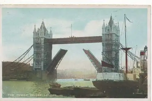 PC11754 Die Turmbrücke. London. Naturfarbe. Nr. 275. 1921