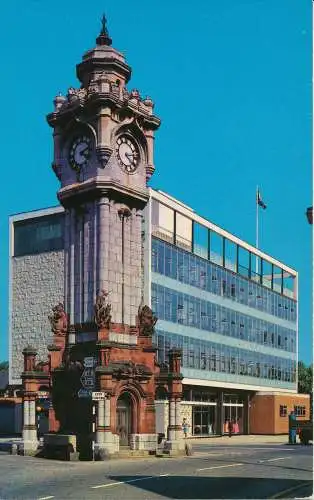 PC06545 Der Uhrturm. Exeter. Fotopräzigkeit. Colourmaster. Nr. PT2087