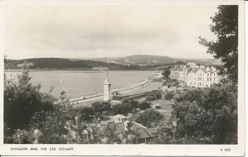 PC08085 Exmouth und die Exe-Mündung. Photochrom. Nr. V 1523. RP