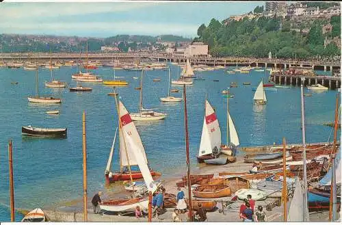 PC06698 Der Hafen. Torquay. Nr. PT1735. 1971