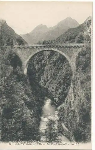 PC09731 Saint Sauveur. Die Napoleonbrücke. Levy und Neurdein Reunis. Nr. 11