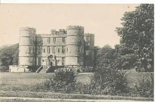 PC11750 Lulworth Castle. Chaffey. Nr. 31607. 1928