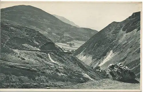 PC11624 Der Synant Pass. N. Wales. Judges Ltd. Nr. 1930. RP