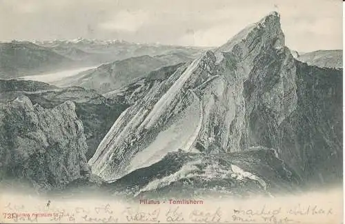 PC10633 Pilatus. Tomlishorn. Photoglob. Nr. 721. 1904