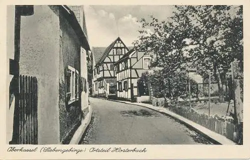 PC10524 Oberkassel. Siebengebirge. Ortsteil Hosterbach