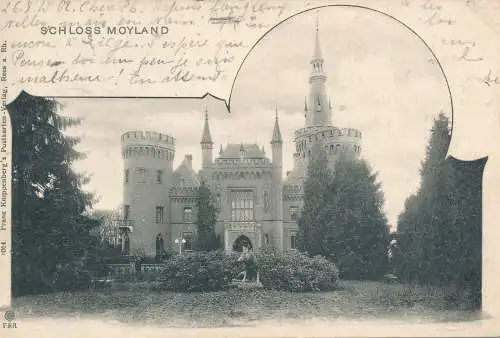 PC10771 Schloss Moyland. Franz Knippenberg. 1902. B. Hopkins