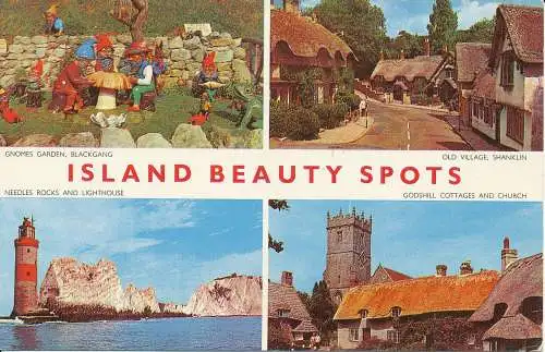 PC06923 Island Beauty Spots. Multi-View. W.J. Nigh. Jarrold. Nr. KIW 338. 1968