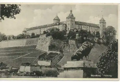 PC09499 Würzburg. Festung. W. Bauer und A. Weber. Nr. 15. 1935