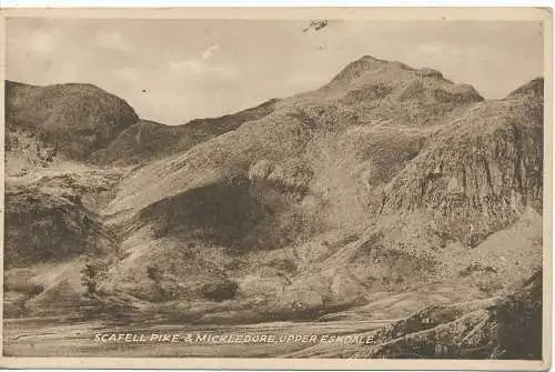 PC11540 Scafell Pike und Mickledore. Obere Eskdale