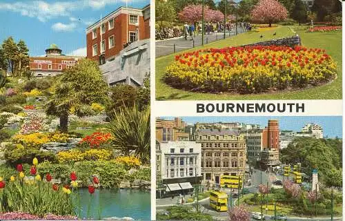 PC06994 Bournemouth. Multi-View. Donner und Clayden. John Hinde. 1969