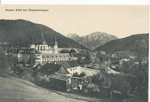 PC10205 Kloster Ettal bei Oberammergau. Jos. Marys Sohn