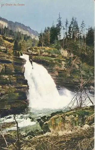 PC10630 Der Fall des Doubs. Perrochet und David. 1920