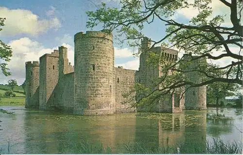 PC06825 Bodiam Castle. Roberts. W. Skipper. Plastichrom. Nr. P42617. 1962