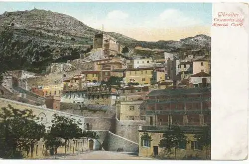 PC09565 Gibraltar. Kasematten und maurische Burg. Benzaquen. Nr. 13