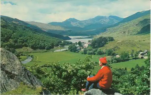 PC06745 Capel Curig und Snowdon. Fotopräzigkeit. Nr. PT24402