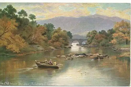 PC11585 Die alte Wehrbrücke. Killarney. Hildesheimer. Nr. 5229