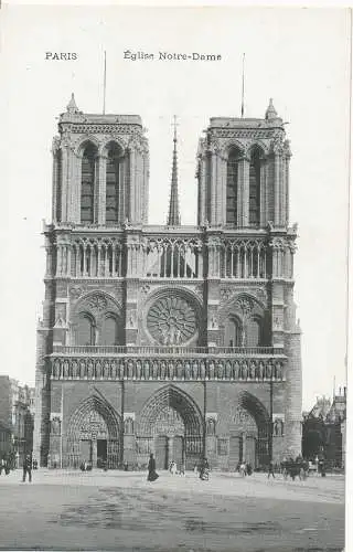 PC10224 Paris. Kirche Notre Dame