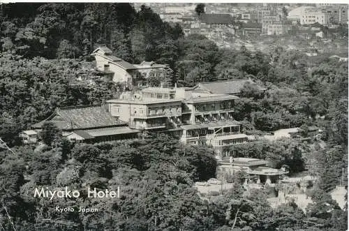 PC10022 Miyako Hotel. Kyoto Japan. 1954