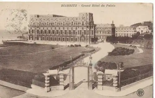 PC10464 Biarritz. Grand Hotel du Palais